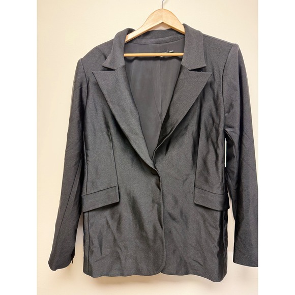 Good American Sculpted Double Breasted One Button Black Blazer Sz 2XL NWT - Picture 3 of 7